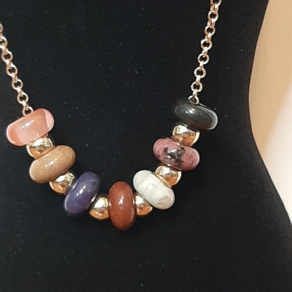 Jewelry - 5/50% gorgeous charm necklace